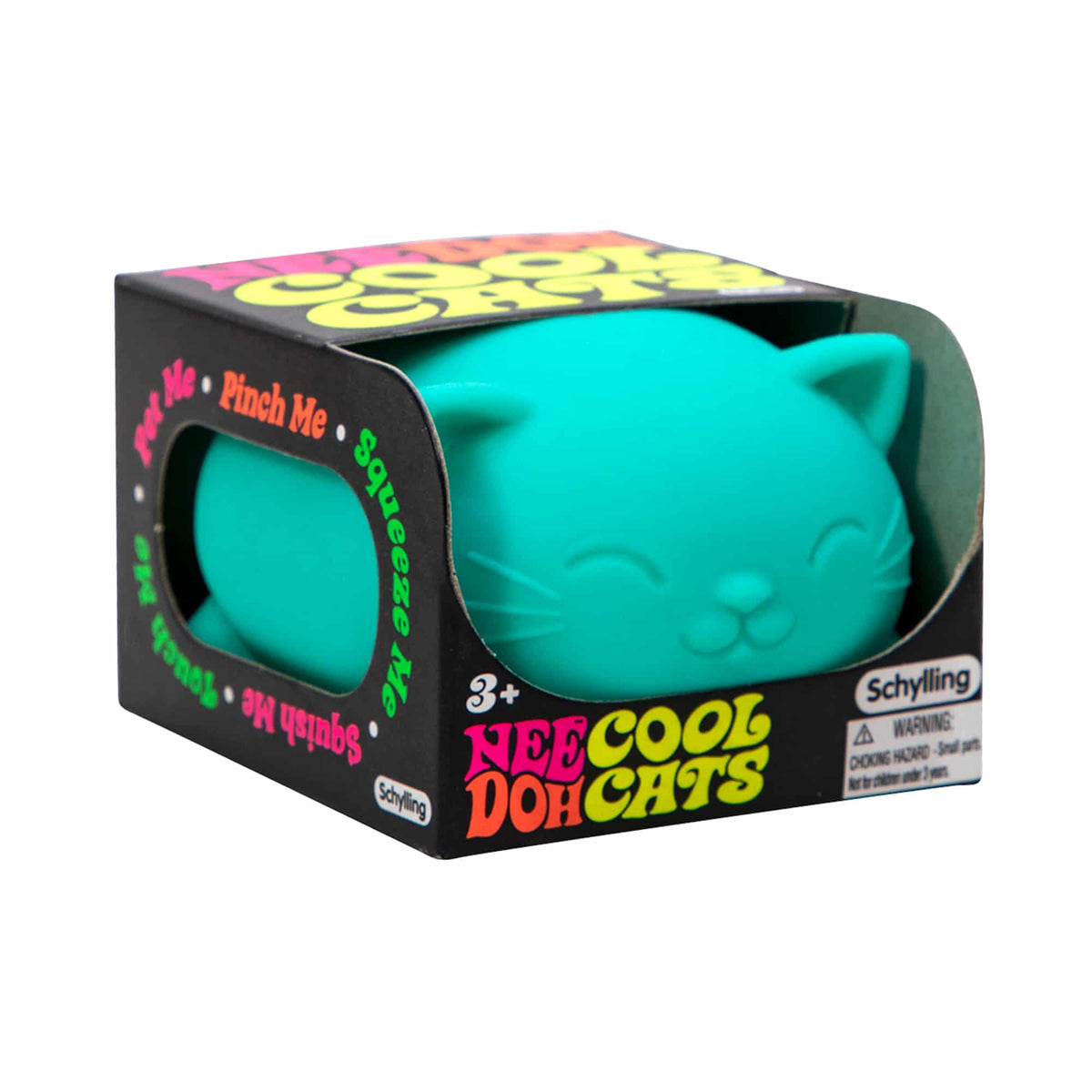Cat-Shaped Sensory Squish Toy